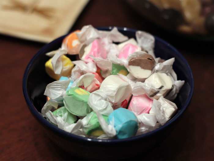 Enjoy the sticky sweet flavors of saltwater taffy, which originated in Atlantic City in the 1880s.