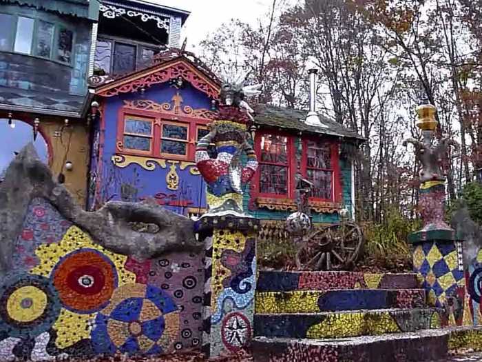 Visit the fable-worthy Luna Parc in Montague, a house that doubles as a museum and a work of art all on its own.