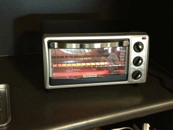 Hardware hackathoners also baked microchips in a toaster oven for some far-out engineering reason.