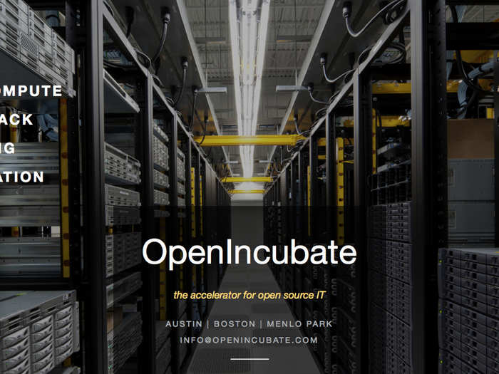 OCP lead to the Open Incubate accelerator program to fund open source hardware startups. It