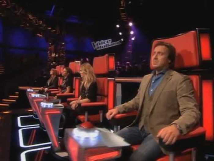 ... but the talent competition actually originated in the Netherlands as "The Voice of Holland."