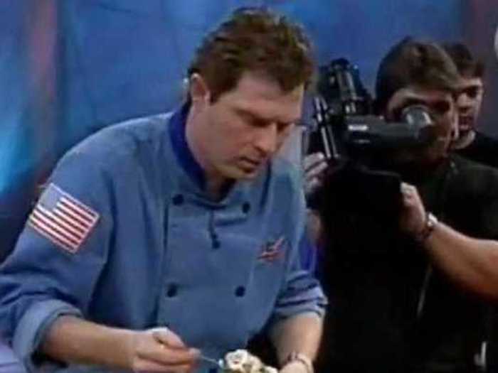 Before aspiring chefs battled it out in "Iron Chef: America" ...