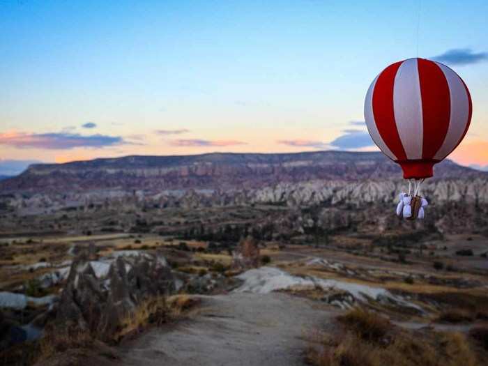 "We went to Cappadocia for the wonderful balloon trip on the land of beautiful horses.   However, we didn