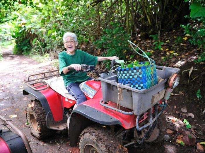 "In 5 years time, 80% of the population will be over 65," Christian told me. Pitcairn