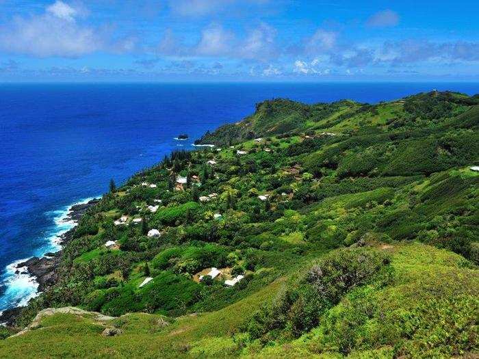 "Having said that, we can stand at our doorway and watch migrant humpback whales play in the water below us ...