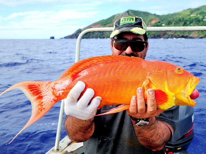 Most islanders make use of all the fresh fish surrounding their home, but there are some islanders who don