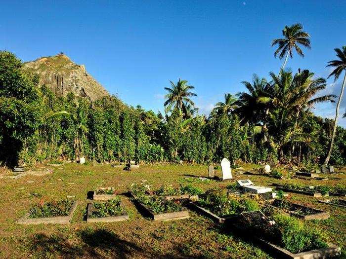 The most common cause of death on the island is old age. Probst has taken photos of headstones and calculated that most people on Pitcairn live to about 90 years.