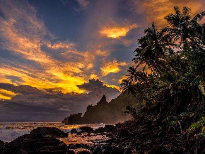 Islanders told me their favorite thing about living on Pitcairn was being able to view the stunning sunsets and sunrises from any point on the island.