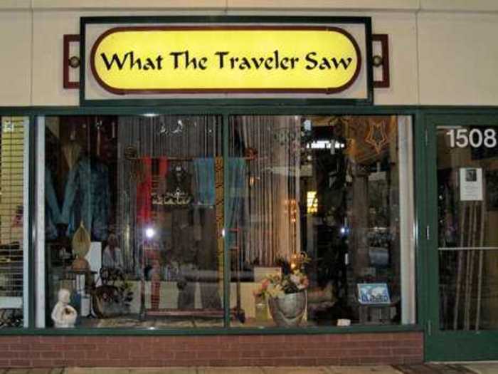 What the Traveler Saw