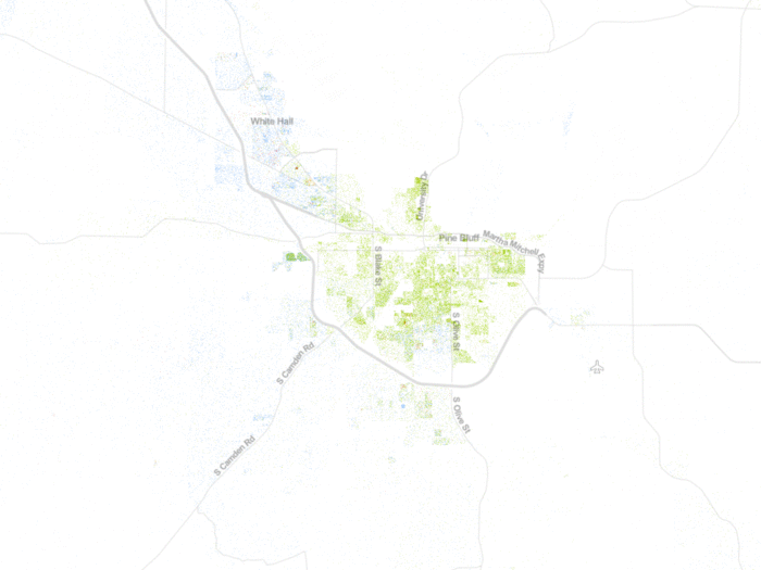 18. Pinebluff, Arkansas