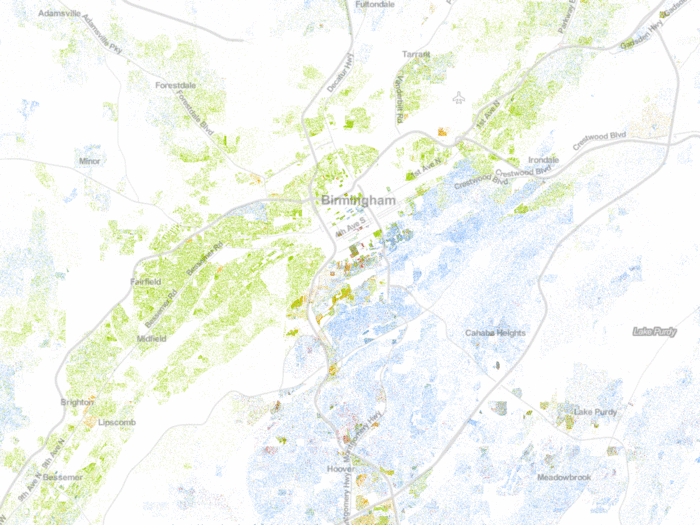 8. Birmingham-Hoover, Alabama