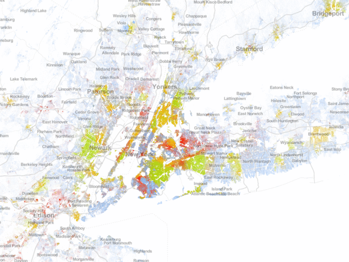 4. New York-Northern New Jersey-Long Island, New York-New Jersey-Pennsylvania