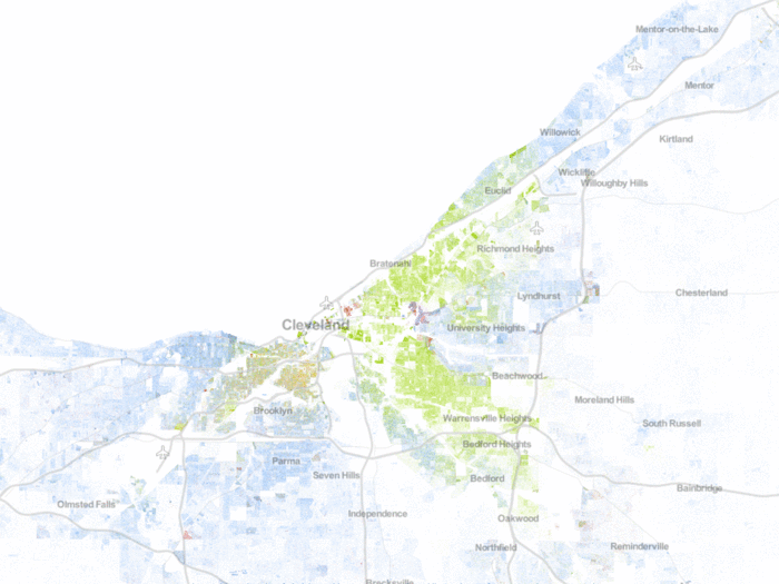 3. Cleveland-Elyria-Mentor, Ohio