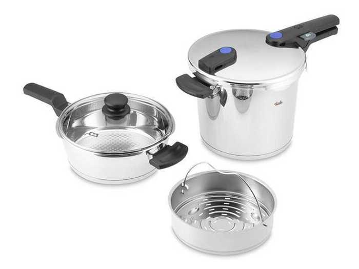 A high-end pressure cooker is a great tool for any chef.