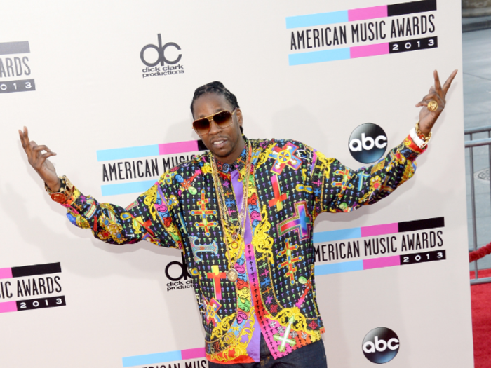 2 Chainz tried to out-ridiculous himself on the red carpet.