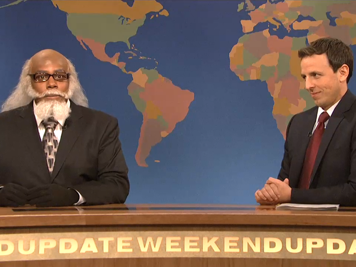 He was portrayed brilliantly by Kenan Thompson on SNL, down to the gloves and the eccentric facial hair.