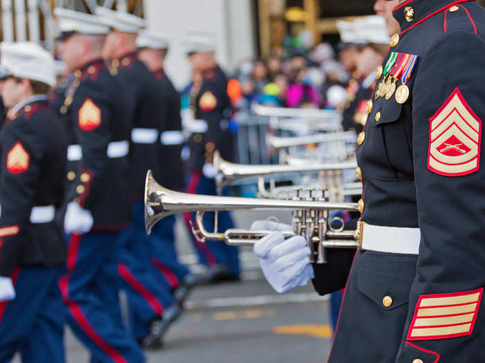 “It’s always been my dream to play with a military band and the fact that we’re going to Macy’s representing the Marine Corps Band is pretty awesome,” said Lance Cpl. Eric Potter before the event.