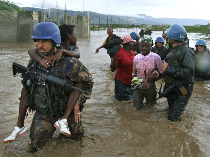 The United Nations Stabilization Mission in Haiti (MINUSTAH) began in 2004 with the goal of promoting a stable government and environment and establishing human rights. The mission became more complicated when the 2010 earthquake killed 220,000 Haitians, turning the force into a relief effort.