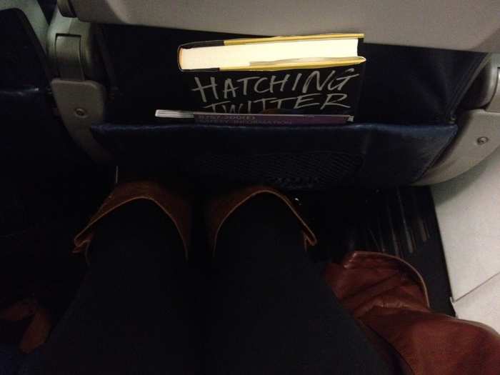 My leg room was ok, but I