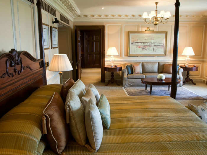 Grand Presidential Suite at the Taj Mahal Hotel, Delhi (Rs 3,25,000 + Tax/night)