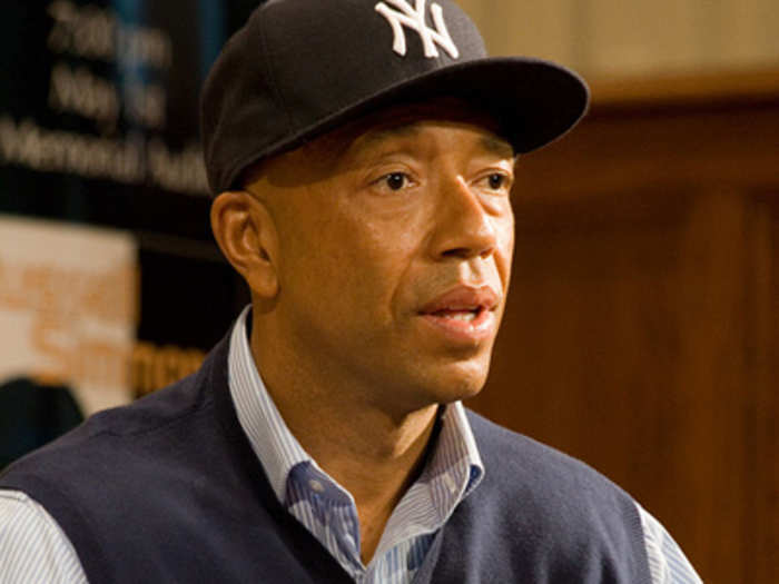 Hip-hop mogul Russell Simmons gave up meat for health and environmental reasons.