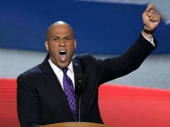 Newark Mayor Cory Booker has been a vegetarian for two decades.