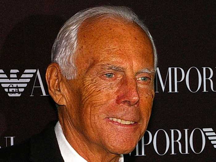 #2 Giorgio Armani