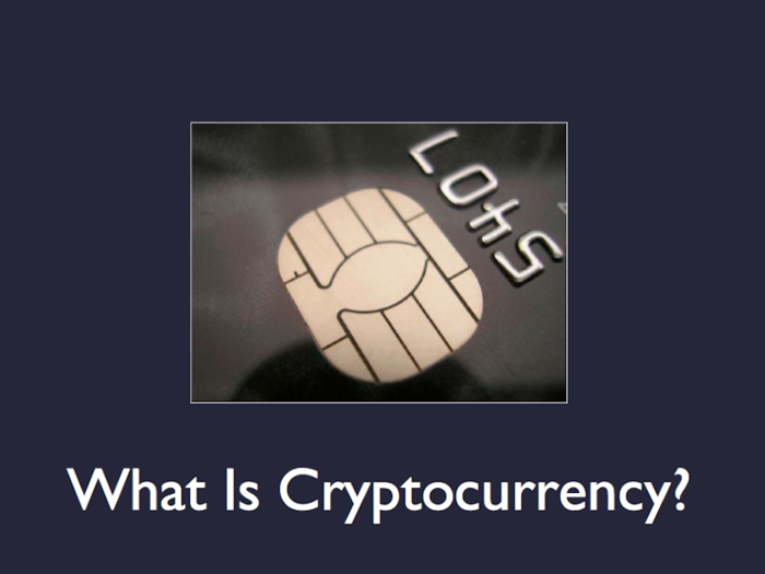 But technically, it is a cryptocurrency.