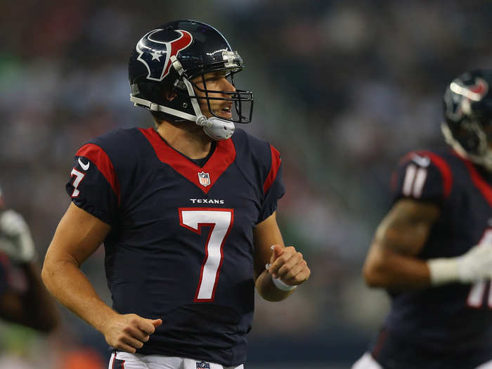 26. Case Keenum, Houston Texans (previously 27th)