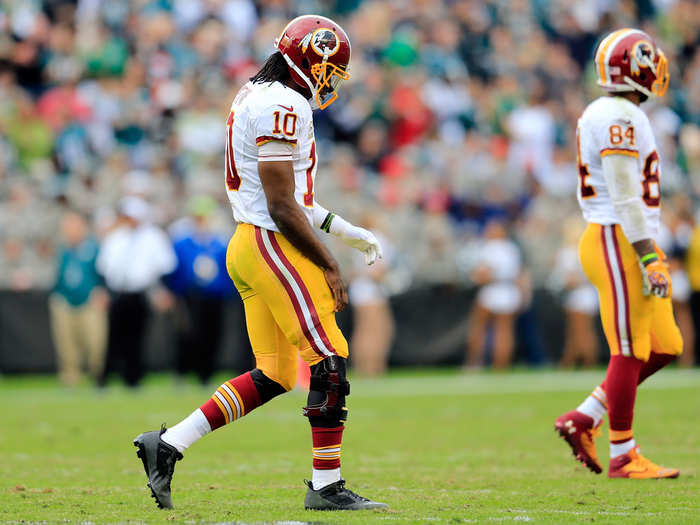 25. Robert Griffin III, Washington Redskins (previously 23rd)