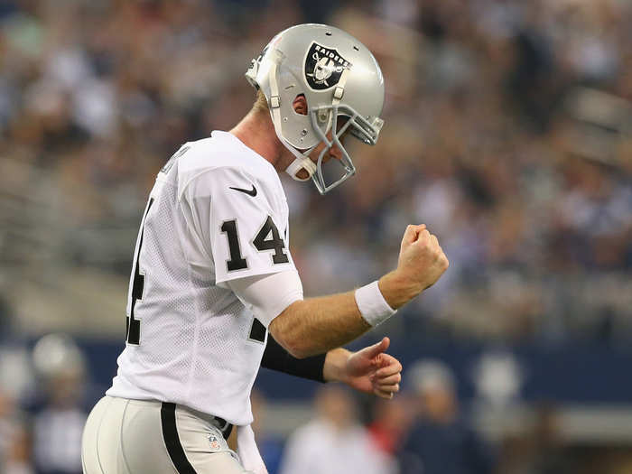 16. Matt McGloin, Oakland Raiders (previously 18th)