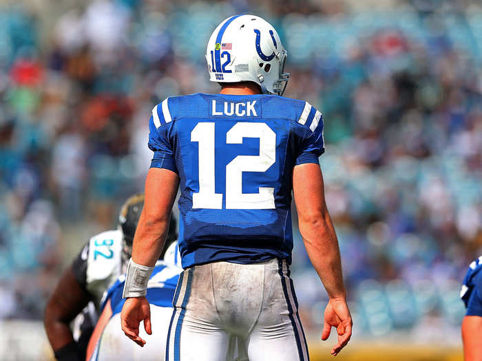 13. Andrew Luck, Indianapolis Colts (previously 11th)