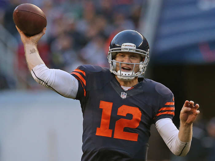 11. Josh McCown, Chicago Bears (previously 10th)