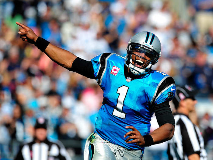 10. Cam Newton, Carolina Panthers (previously 12th)