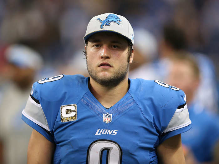 4. Matt Stafford, Detroit Lions (previously 4th)