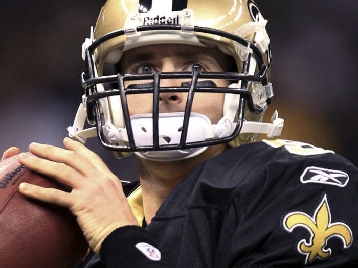 3. Drew Brees, New Orleans Saints (previously 3rd)