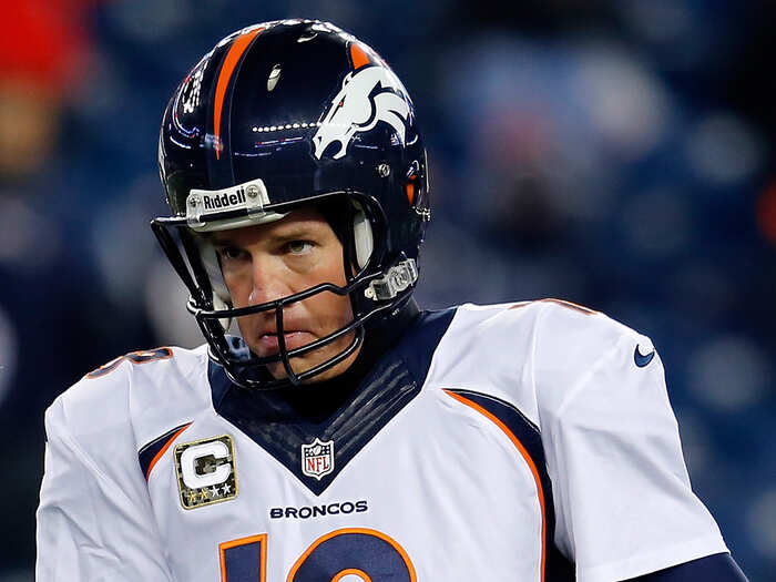 1. Peyton Manning, Denver Broncos (previously 1st)