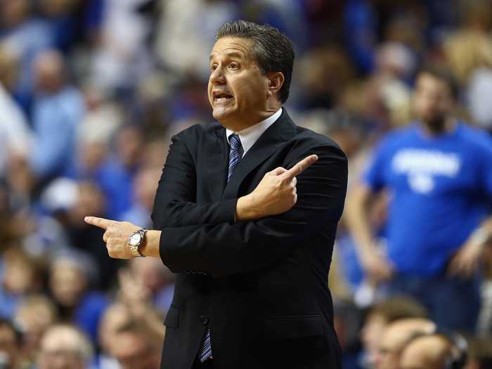 2. John Calipari, Kentucky — $5.4 million