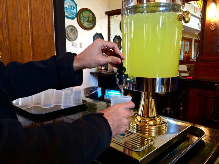 Naturally, there is complimentary lemonade at the end of the tour.