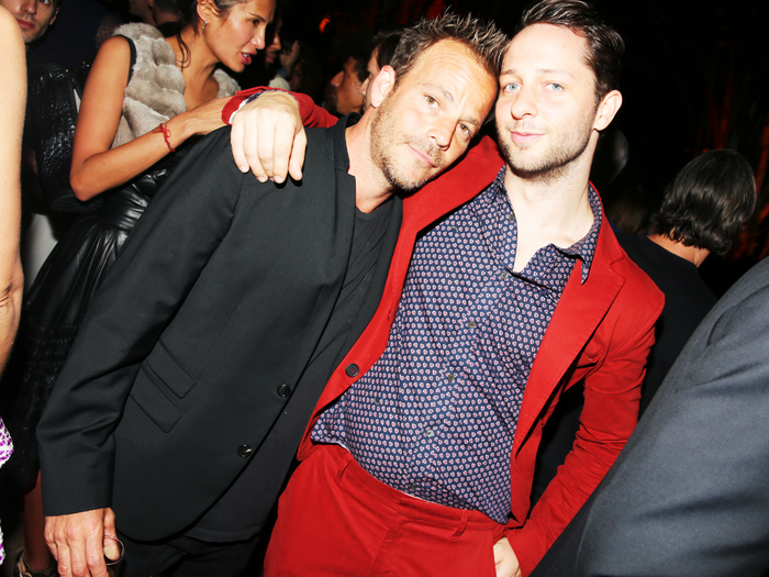 Actor Stephen Dorff made an appearance with Derek Blasberg.