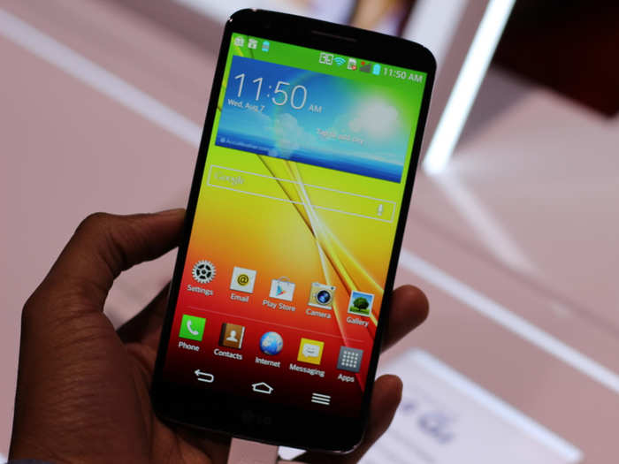 #3 The LG G2 has the most gorgeous screen we