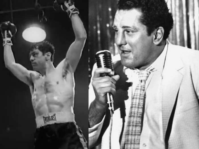 Robert De Niro changed his body type twice for one film.