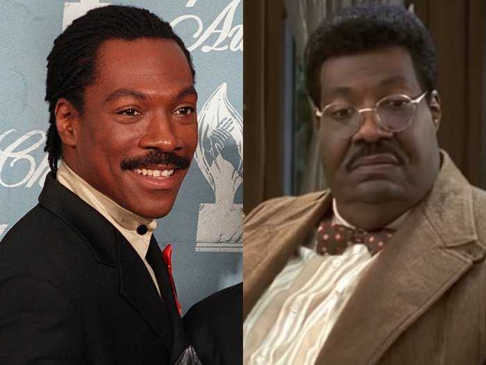 Eddie Murphy wore a foam and prosthetic suit for "The Nutty Professor."