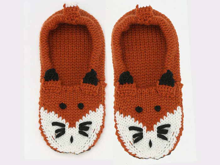 For the kid-at-heart in your office, get him or her these silly and soft animal slipper socks. The fox socks are our favorite, but there