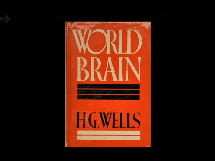 He wrote a book about the idea called "The World Brain."