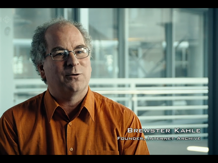 Brewster Kahle of the Internet Archive not only aims to catalog all books, but all web content as well.