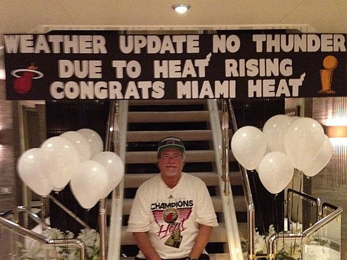 Forbes estimates he has added $111 million to Heat owner Mickey Arison