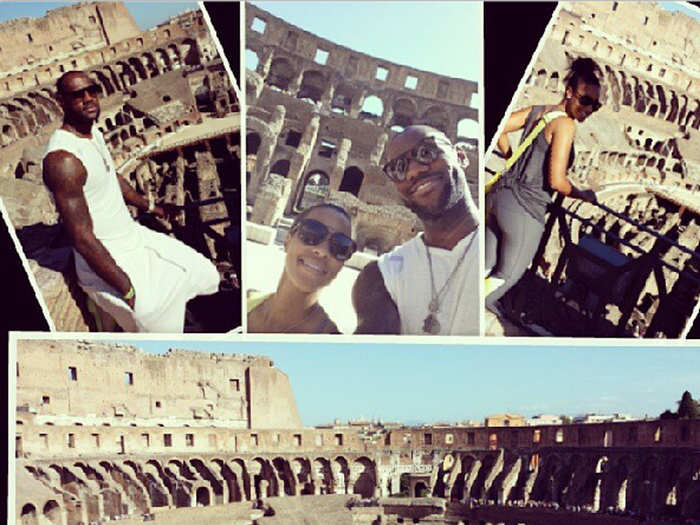 They went to Italy for their honeymoon.