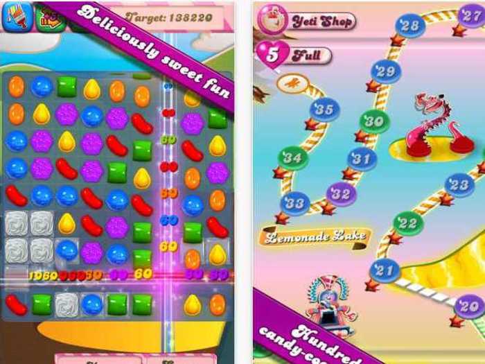 1. Candy Crush Saga