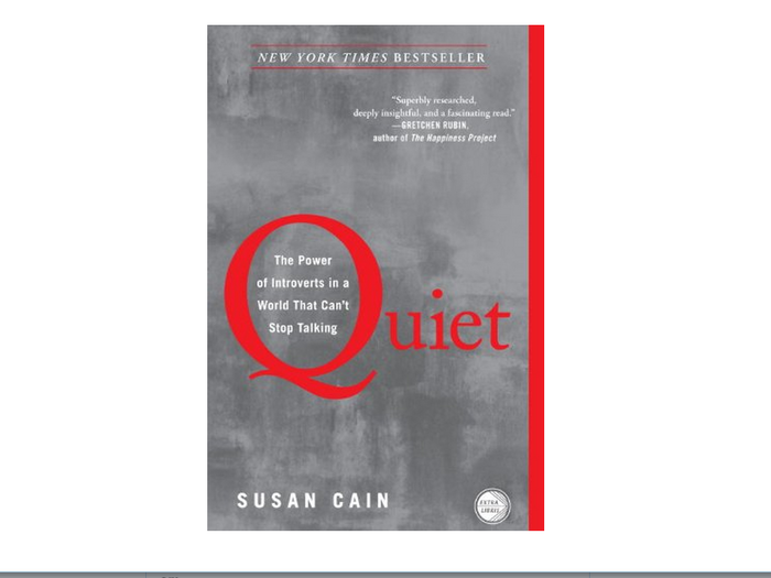 4. "Quiet: The Power of Introverts in a World That Can